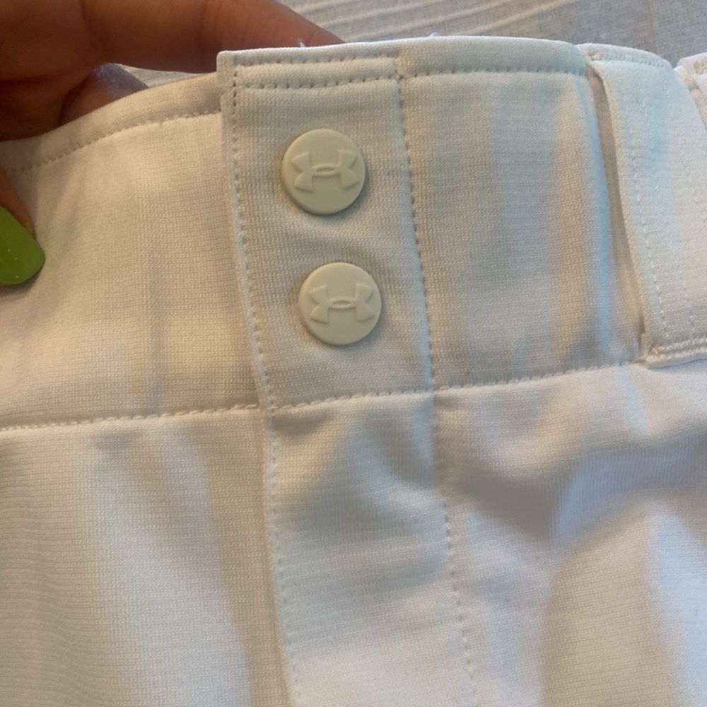 Under armor heat gear baseball pants size XL NWT White - Picture 8 of 8